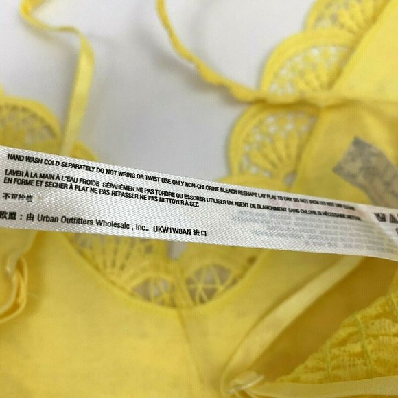 Free People Intimately Sunrise to Sunset Bra Longline Bralette Sunny Day Size M - Picture 5 of 10